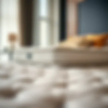 Luxurious queen mattress with plush layers