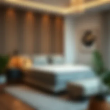 Serene bedroom setting featuring a queen mattress