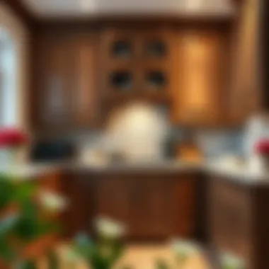 Elegant Traditional Kitchen Cabinetry Elegant traditional kitchen cabinetry showcasing intricate woodwork and classic design