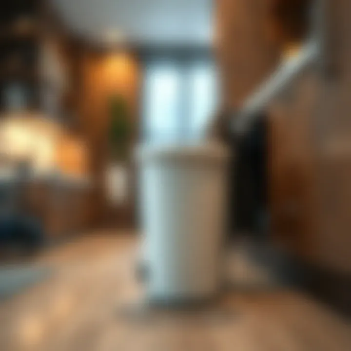 Functional Design of Trash Can Slides Sleek trash can slide mechanism showcasing functionality