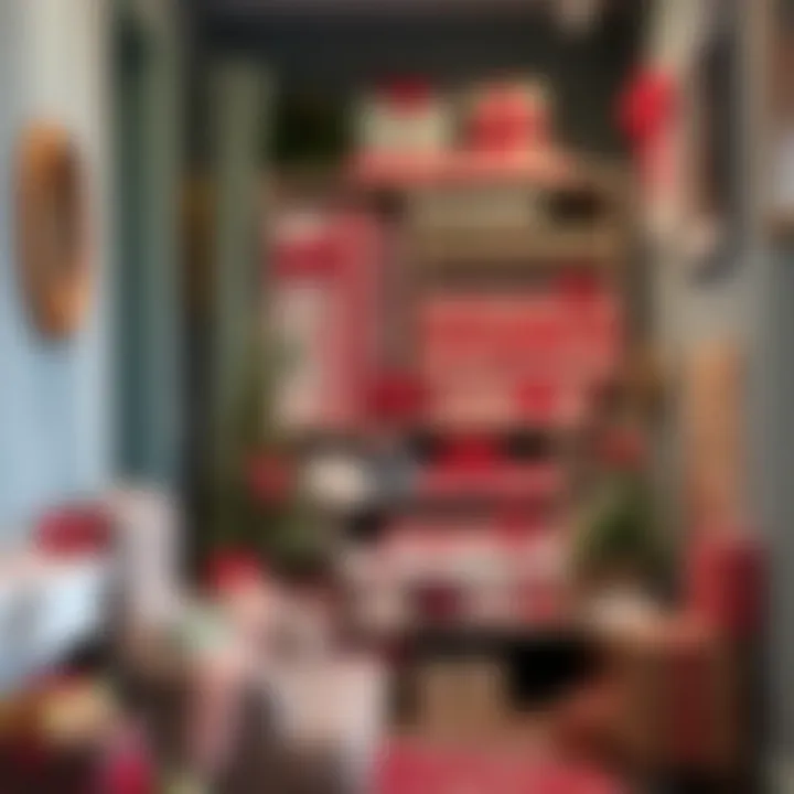 Efficient Storage for Gift Wrapping Paper Organized storage solutions for large rolls of gift wrapping paper