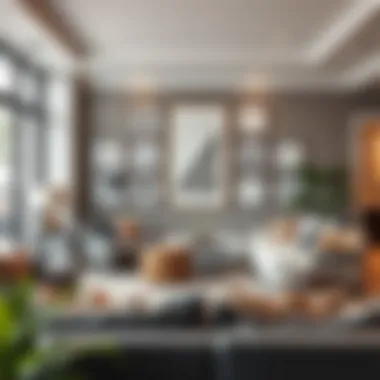 Living Room Decor with Matted Frames Stylish living room featuring multiple 11x11 matted frames