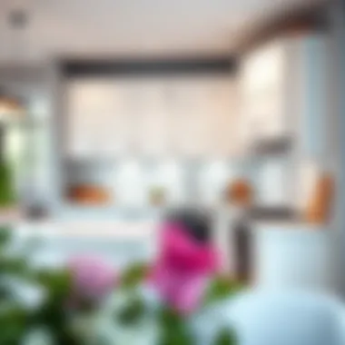 White Cabinet Doors Being Installed in a Modern Kitchen Installation of white cabinet doors in a stylish kitchen