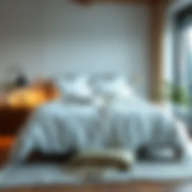 Maintenance tips for white duvet covers