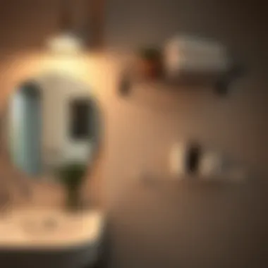 Wire Shelf Installation Techniques Installation process of wire shelves in a bathroom