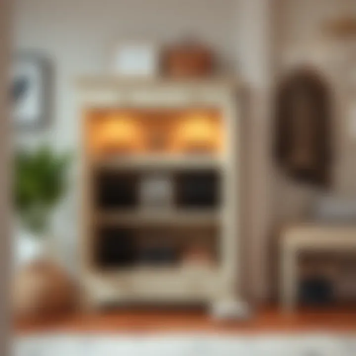 Compact shoe storage solution for small spaces