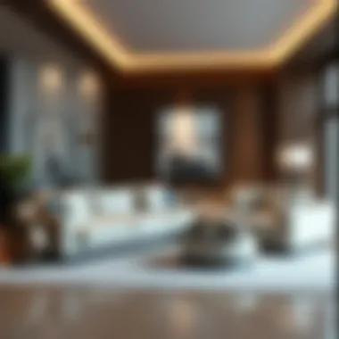 Luxurious materials used in sectional sofa designs