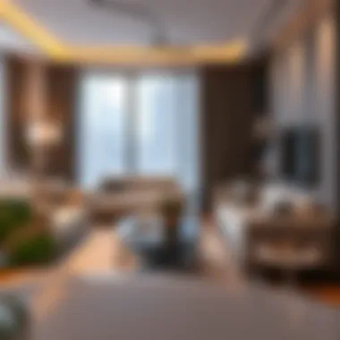 Contemporary Living Room Designs Modern living room setup with stylish furniture