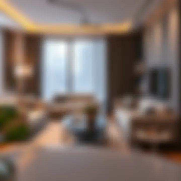 Contemporary Living Room Designs Modern living room setup with stylish furniture