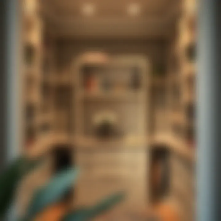Aesthetic Appeal of Bookcases in Closet Organization Aesthetic appeal of bookcases enhancing closet organization