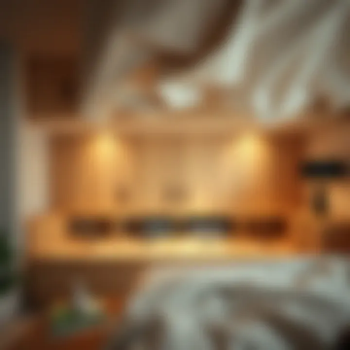 Optimized Storage Organization Organized under-bed space showcasing effective use of storage compartments