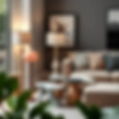 Variety of 32-inch tall side tables showcasing different designs and materials