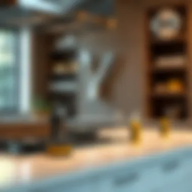 Maintenance tips for island stove fans with tools and products