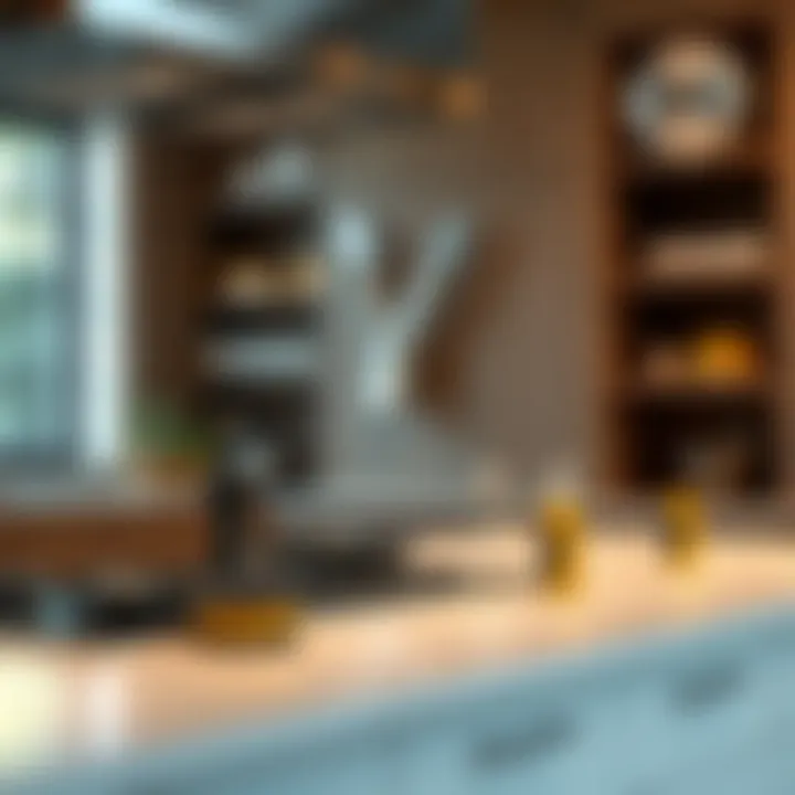 Maintenance tips for island stove fans with tools and products