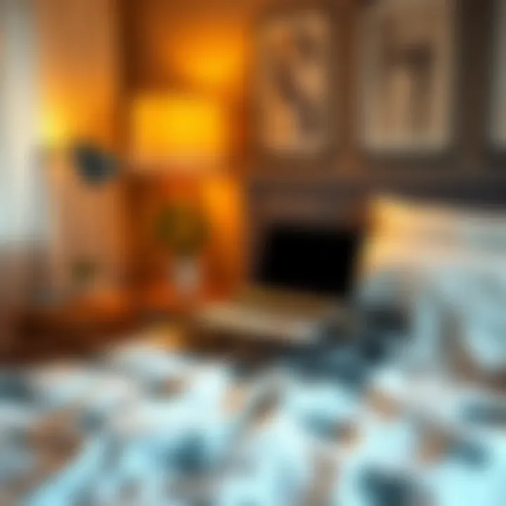 Ergonomic Workspace in Bed Ergonomic keyboard tray setup for bed with laptop