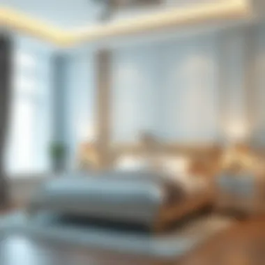 Stylish bedroom set that combines aesthetics with functionality