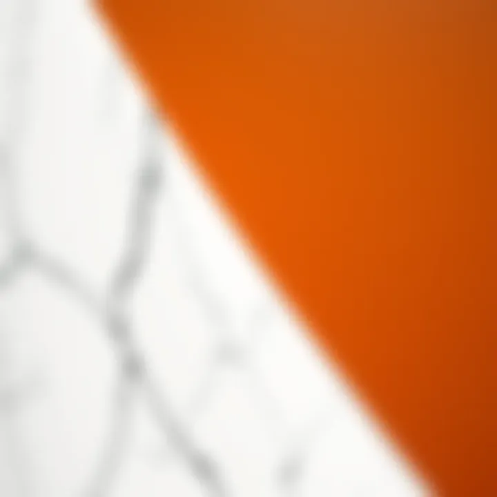 Close-up of PVC material showcasing texture and durability