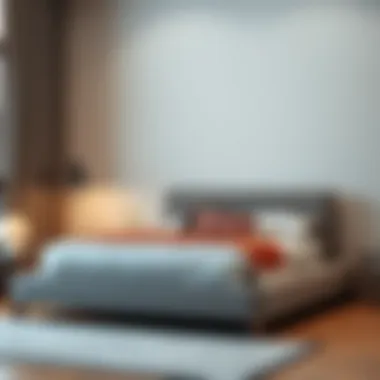 Space-Saving Innovations in Queen Size Platform Beds Compact queen size platform bed with innovative under-bed storage options