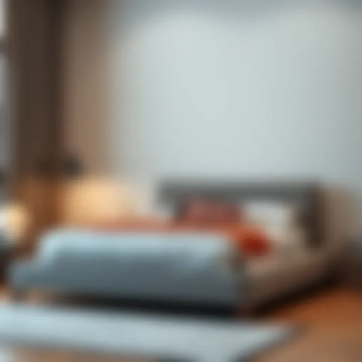 Space-Saving Innovations in Queen Size Platform Beds Compact queen size platform bed with innovative under-bed storage options