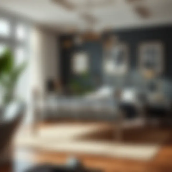 Restored Vintage Iron Bed in Contemporary Decor Restored vintage iron twin bed frame in modern bedroom setting