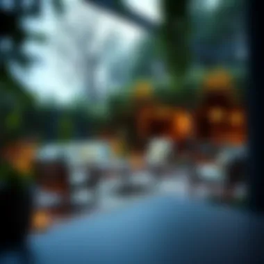 A well-designed patio set showcasing durability and style