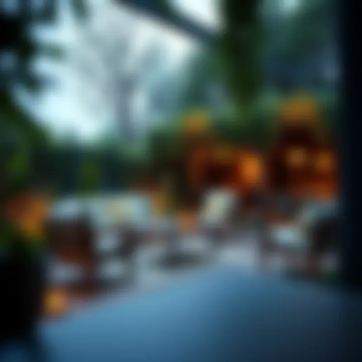 A well-designed patio set showcasing durability and style