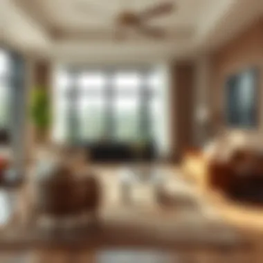 Sisal Rug Enhancing Living Room Aesthetics Stylish living room featuring a sisal rug