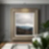 Elegant Frame with Matte Finish Elegant 24x36 picture frame with a matte finish showcasing artwork