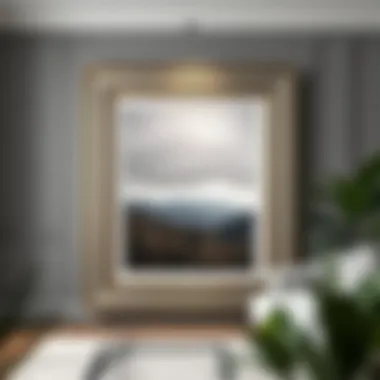 Elegant Frame with Matte Finish Elegant 24x36 picture frame with a matte finish showcasing artwork