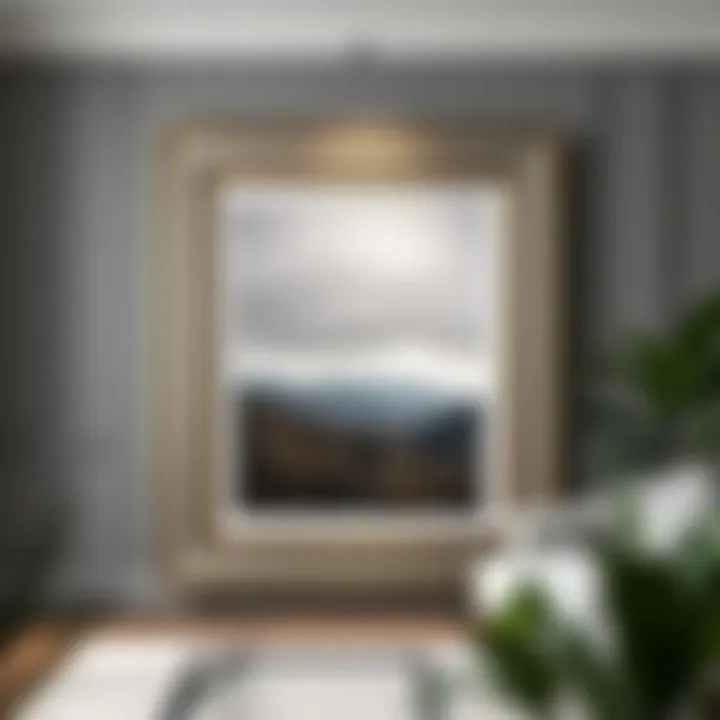 Elegant Frame with Matte Finish Elegant 24x36 picture frame with a matte finish showcasing artwork