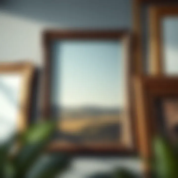 Comparing Frame Materials Comparison of materials used in 24x36 picture frames