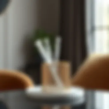 Sophisticated Metal Qtip Holder Chic metal qtip holder with a sophisticated design