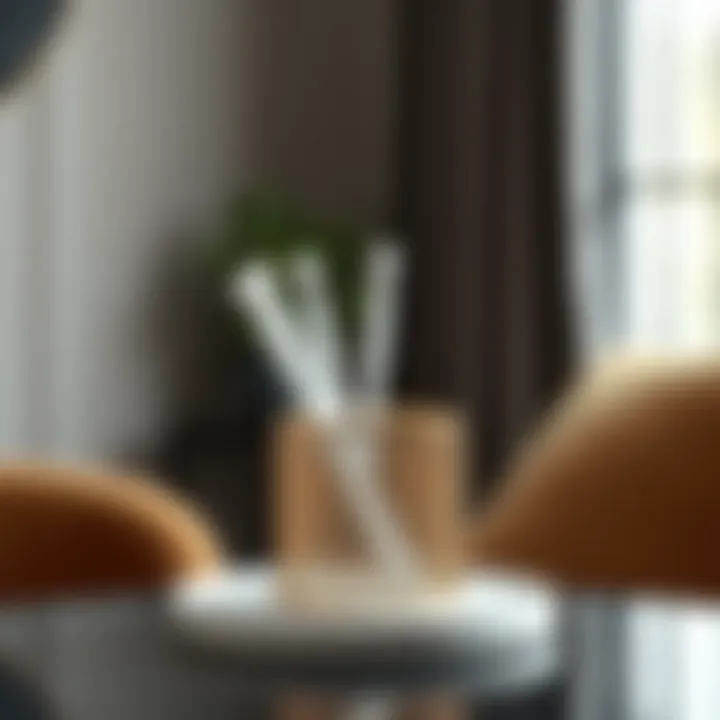 Sophisticated Metal Qtip Holder Chic metal qtip holder with a sophisticated design