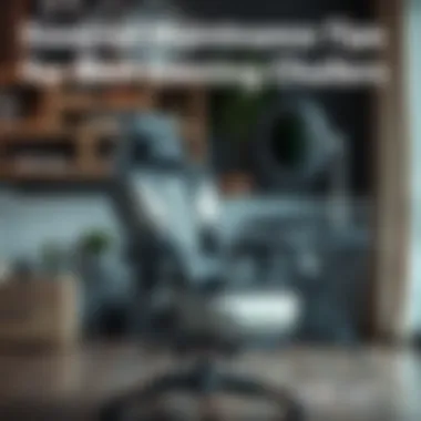 Tips for maintaining gaming desk chairs