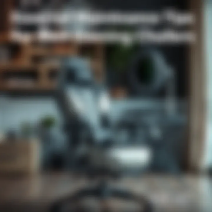 Tips for maintaining gaming desk chairs