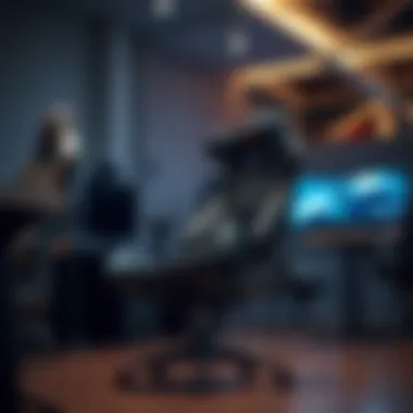 Sleek design aesthetics of modern gaming chairs