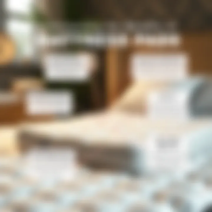 Diagram illustrating the benefits of mattress pads