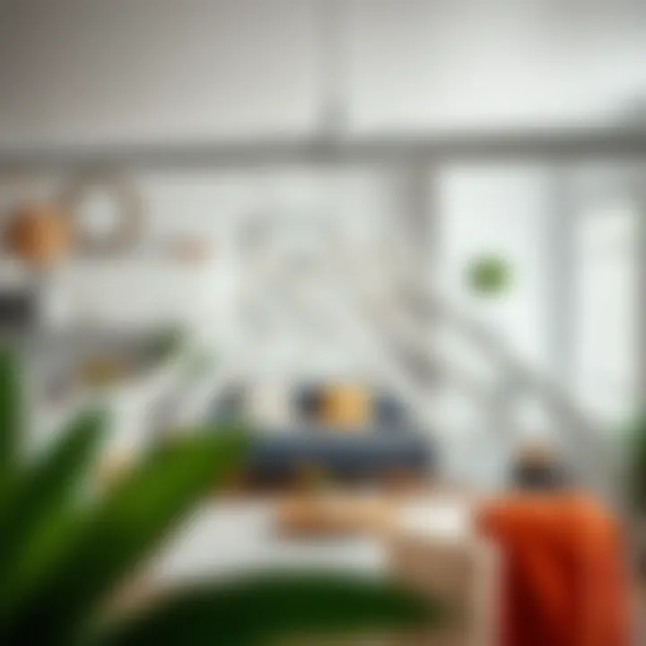 Innovative Uses of Hangers Innovative uses of white hangers in various home settings