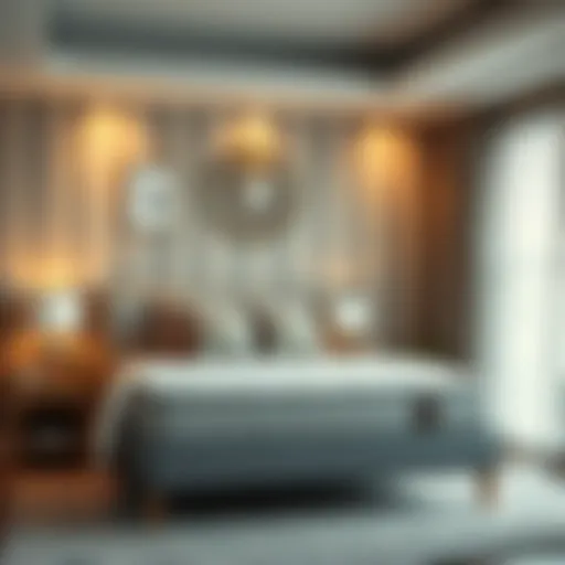 Cozy Bedroom with Affordable Mattress A cozy bedroom featuring an affordable mattress showcasing its comfort and design.