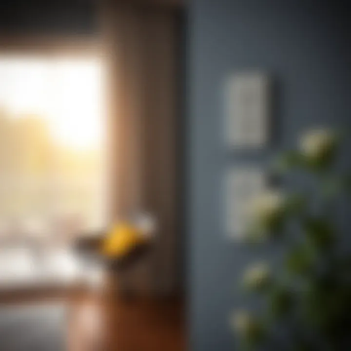 Home Installation of Electric Plug Protectors Installation of electric plug protectors in a home setting